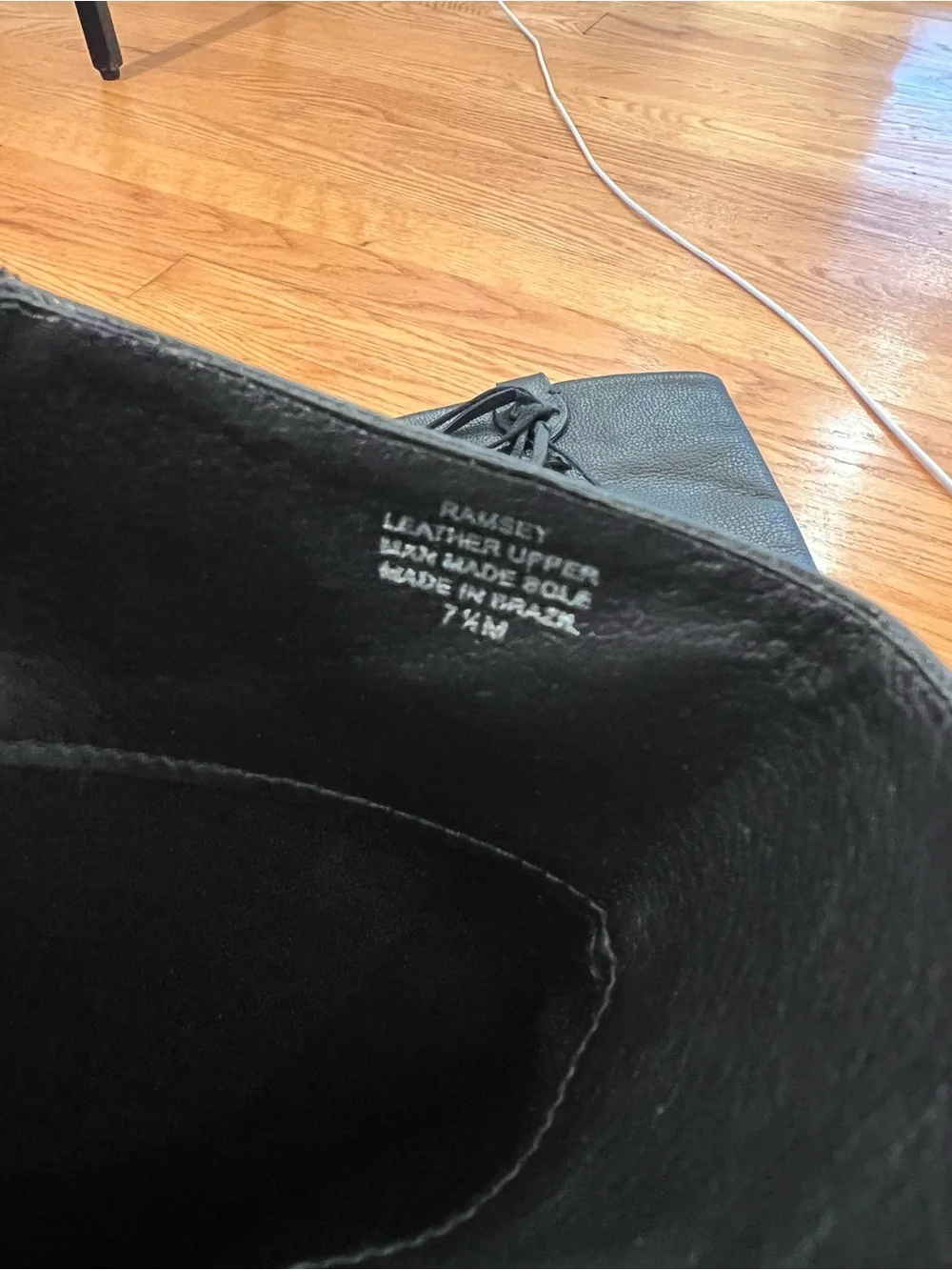 Matisse Ramsey leather fringe Riding Boots Black made in Brazil